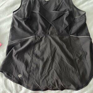 Lululemon black run tank lightweight